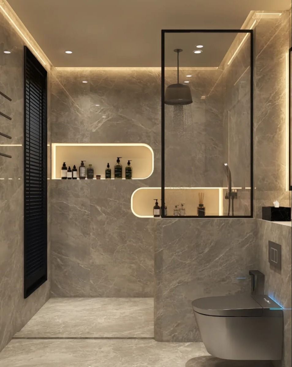 Compact Bathroom Design